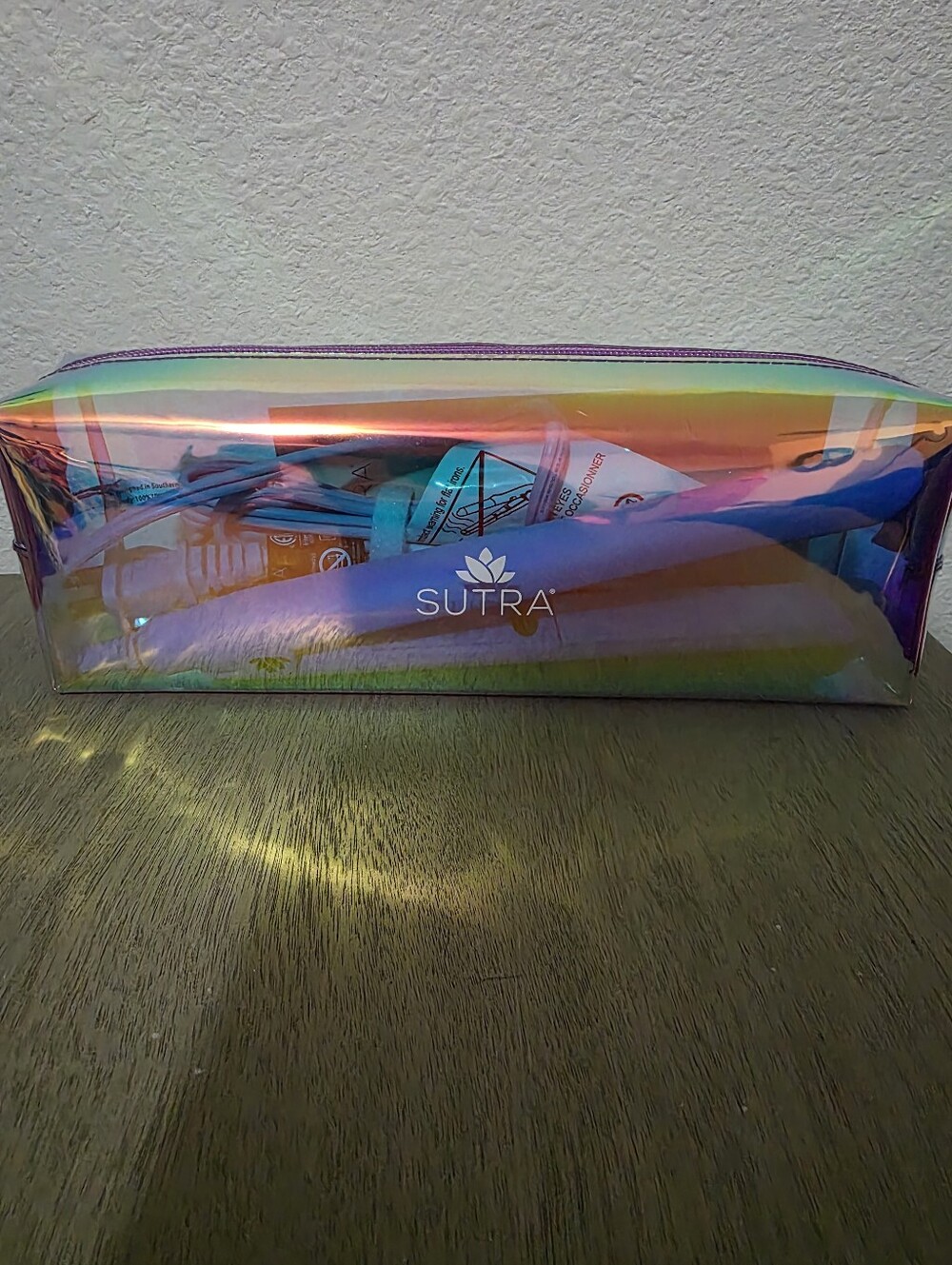 NWT Sutra Beauty Mini Ceramic Flat Iron Lavender Travel Dual Voltage